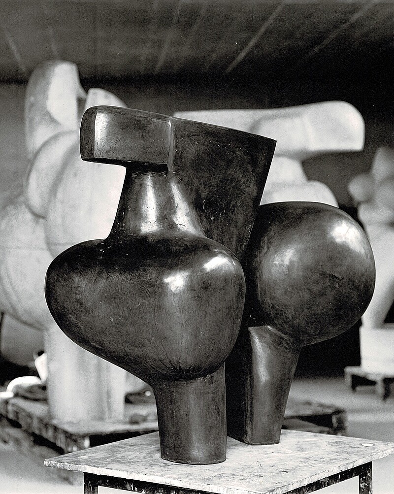 Skulptur Sonnenpferd (1976) von Bildhauer Max Weiss, Bild 2 von 8