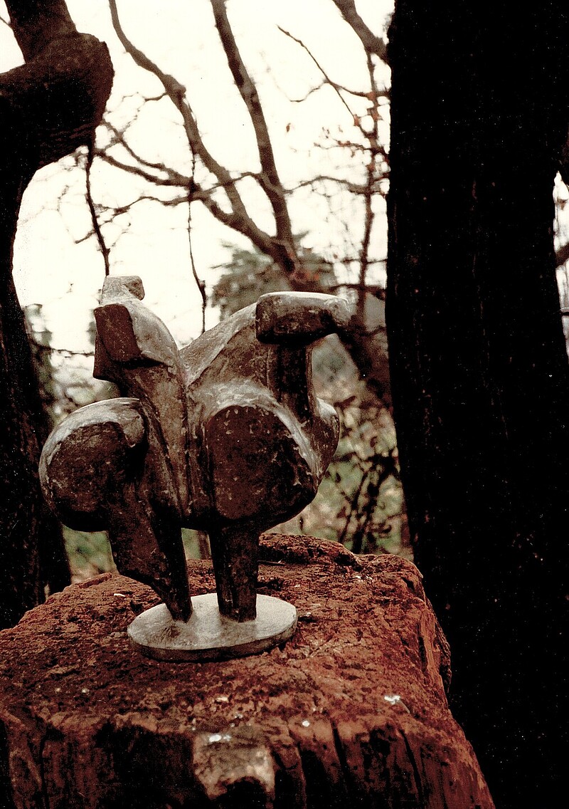 Skulptur Cavaliere (1983) von Bildhauer Max Weiss, Bild 2 von 4