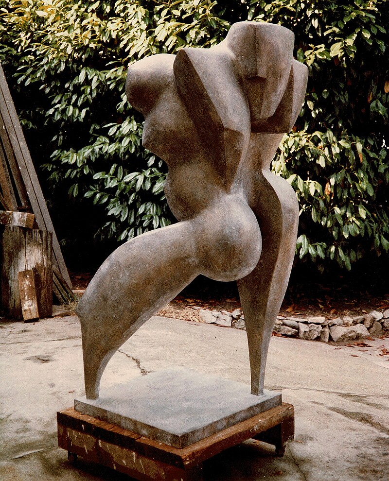 Skulptur Salome (1982) von Bildhauer Max Weiss, Bild 4 von 6