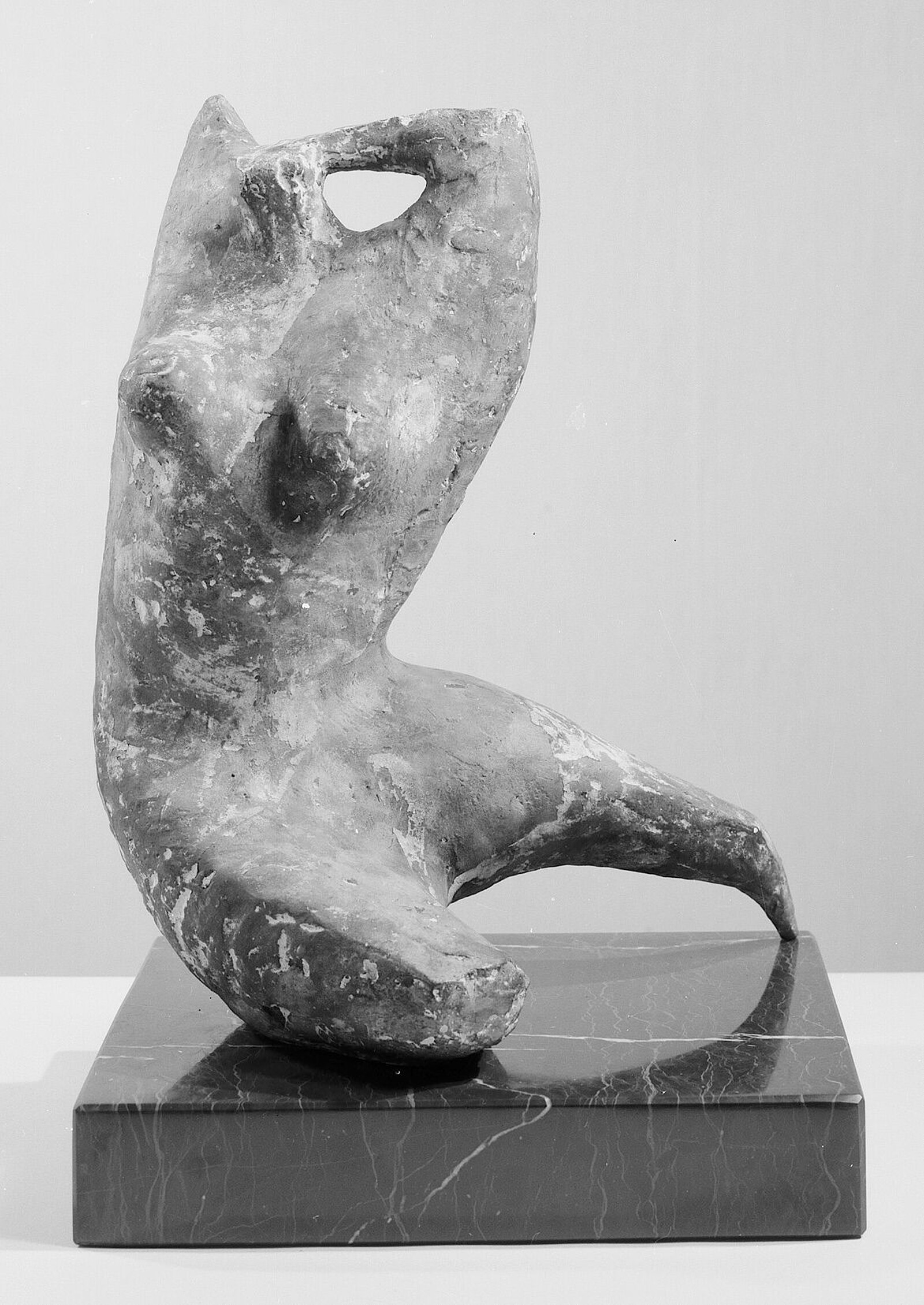 Skulptur Aufgerichtete Figur  Standort unbekannt (1959) von Bildhauer Max Weiss, Bild 1 von 1