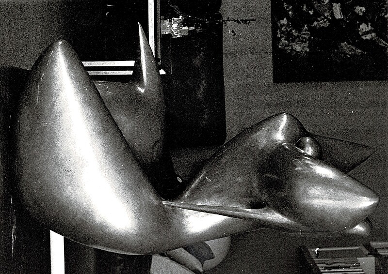Skulptur Espagnola (1958) von Bildhauer Max Weiss, Bild 2 von 2