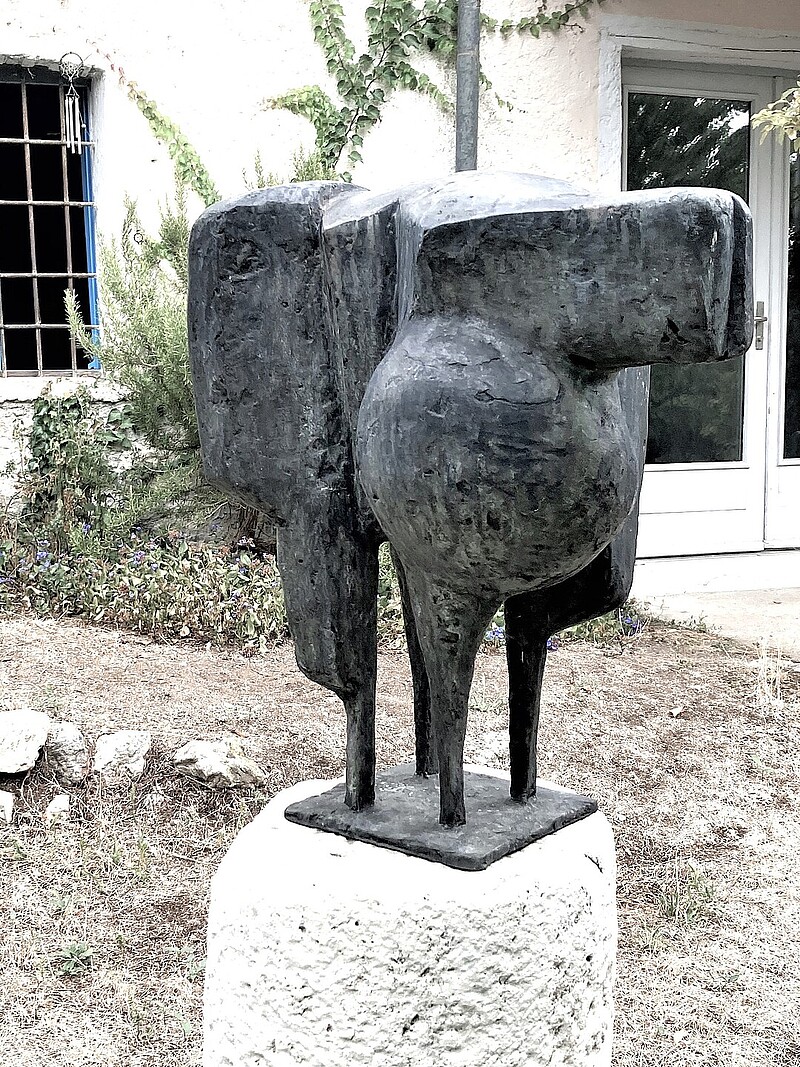 Skulptur Kleiner Elch (1968) von Bildhauer Max Weiss, Bild 8 von 8