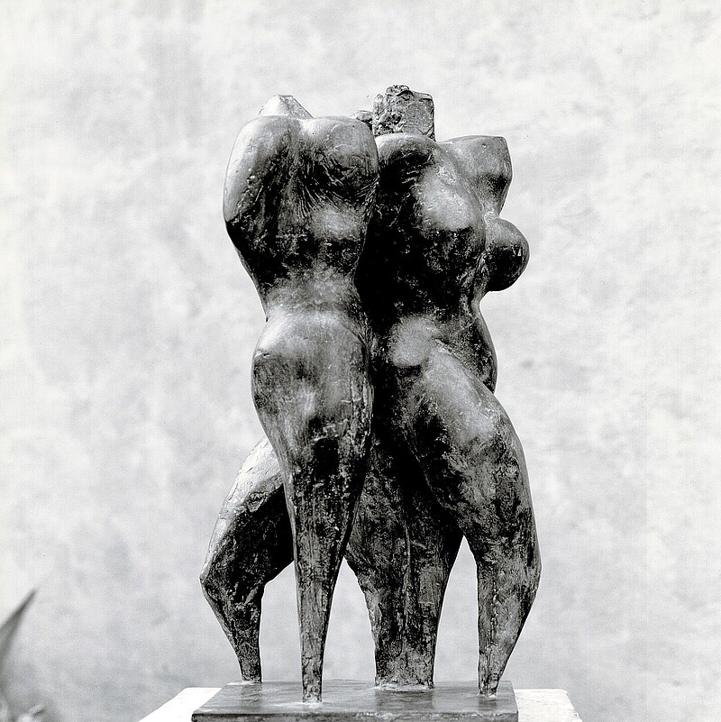 Skulptur Tre Streghe klein (1984) von Bildhauer Max Weiss, Bild 1 von 5