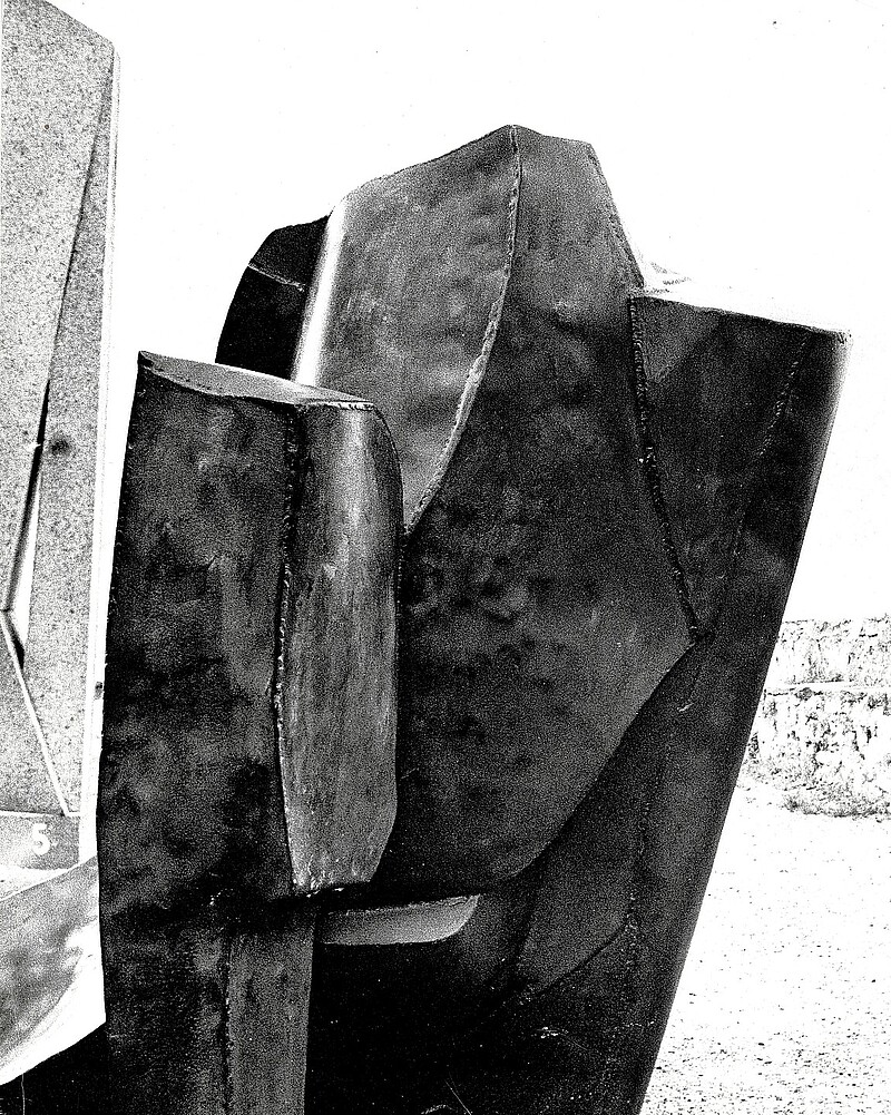 Skulptur Pan Eisen (1968) von Bildhauer Max Weiss, Bild 5 von 6