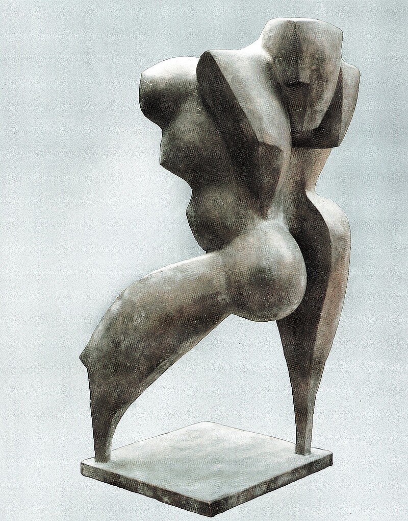 Skulptur Salome (1982) von Bildhauer Max Weiss, Bild 6 von 6