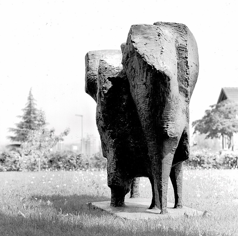 Skulptur Gruppe (1965) von Bildhauer Max Weiss, Bild 2 von 9