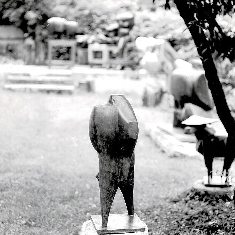 Skulptur Minotaurus (1987) von Bildhauer Max Weiss, Bild 8 von 13