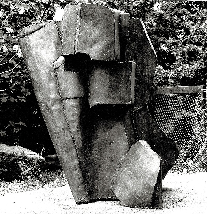 Skulptur Pan Eisen (1968) von Bildhauer Max Weiss, Bild 3 von 6