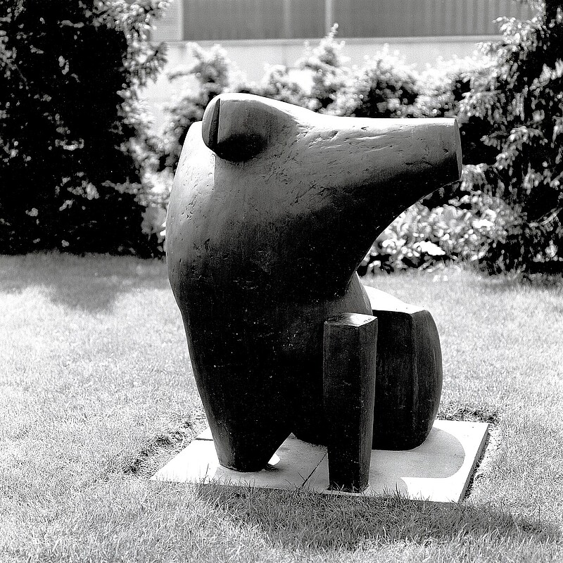 Skulptur Kentaur (1978) von Bildhauer Max Weiss, Bild 2 von 6