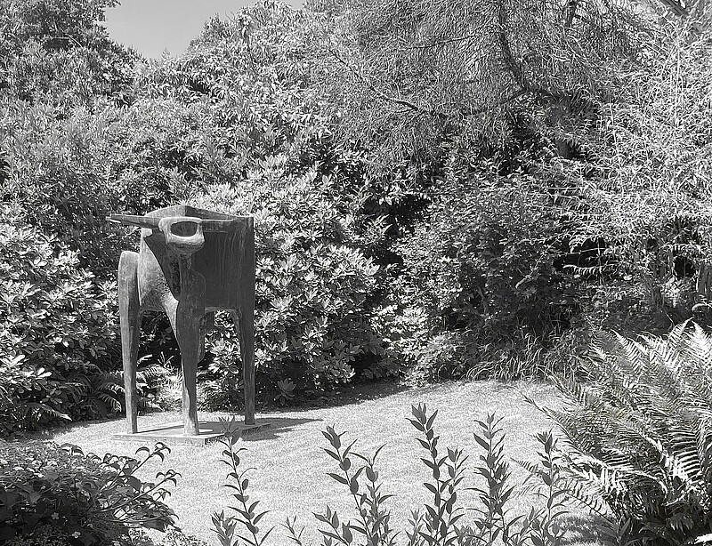 Skulptur Elch Alce  gross (1980) von Bildhauer Max Weiss, Bild 11 von 18