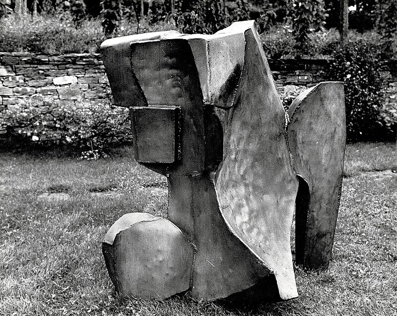 Skulptur Pan Eisen (1968) von Bildhauer Max Weiss, Bild 6 von 6