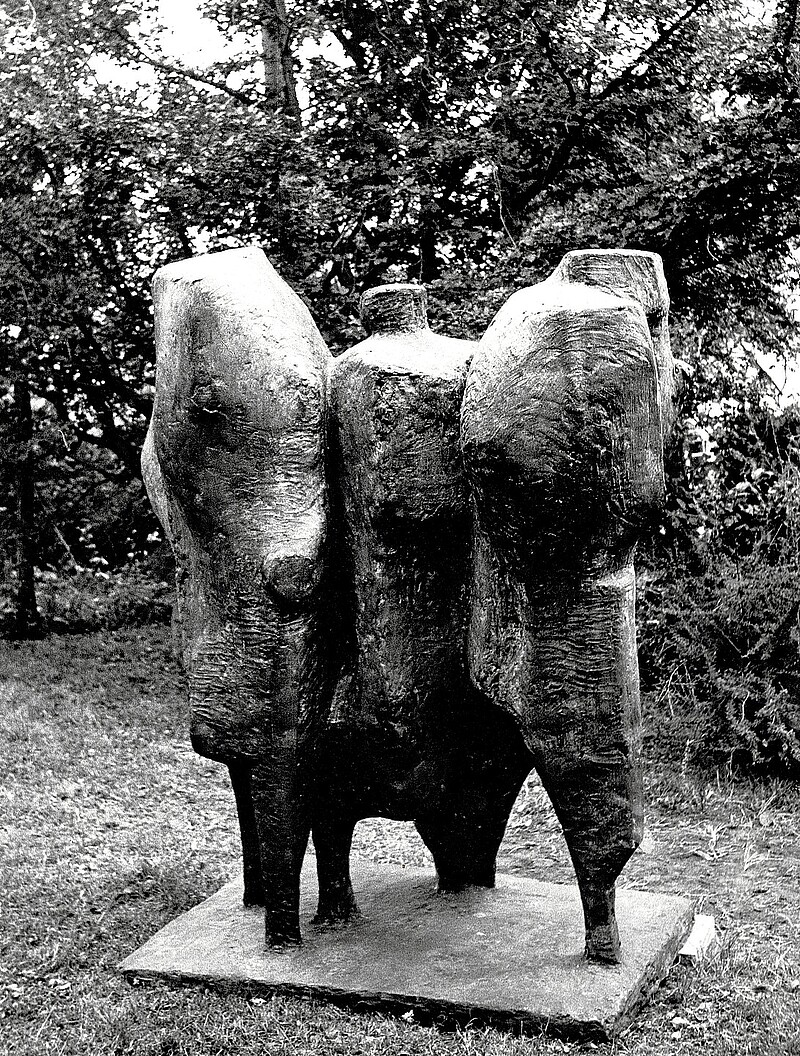Skulptur Gruppe (1965) von Bildhauer Max Weiss, Bild 5 von 9